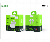 Modio ME16 Wireless Bluetooth Headset   White  - Similar Product Imag - ID 7143182