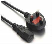 Iends Desktop 3 Prong AC Power Cable 1.5 Meter IN CA872 Black SLR  - Similar Product Imag - ID 7143185