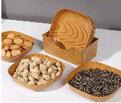 A distinctive collection of home dishes in a distinctive wooden color  - Similar Product Imag - ID 7143265