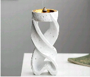 White spiral incense burner for home and office  - Similar Product Imag - ID 7143267