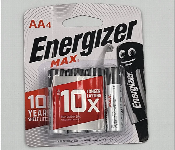 Energizer max  LR6 Battery AA 4  - Similar Product Imag - ID 7143288