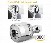 360 Rotatable anti splash Water Saving Tap Aerator Faucet Head  - Similar Product Imag - ID 7143364