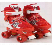 Red Skating Shoes M Size Durable Roller Skates for Kids and Beginners  - Similar Product Imag - ID 7143385