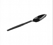 Plastic Disposable Black Spoon for eating and serving  - Similar Product Imag - ID 7143537