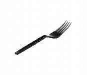 Plastic Disposable Black Fork for picking up and eating solid foods  - Similar Product Imag - ID 7143538