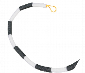 ELASTIC CROSSBAR MADE OF ELASTIC CORD IN BLACK and WHITE COLOUR  - Similar Product Imag - ID 7143542