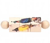 Rotating Birds Educational Natural Wooden Puzzles for Kids  - Similar Product Imag - ID 7143694