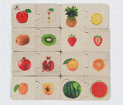 Fruits Chunky Wooden Puzzles for learning  - Similar Product Imag - ID 7143702