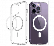 MagSafe Clear Transparent Silicone Case for iPhone 11 Pro Max  - Similar Product Imag - ID 7143747