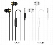 Hoco M70 Graceful Universal Wired Earphones with Mic 1.2m Contro  - Similar Product Imag - ID 7144118