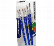 Pack of 2 Kids Paint Brushes 6 Pcs Each for Creative Art  - Similar Product Imag - ID 7144123