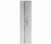 3 Pieces Plastic Ruler Set for Measuring and Drawing  - Similar Product Imag - ID 7144230