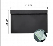 Desktop Pad with Transparent Sheet Black  - Similar Product Imag - ID 7144251