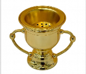 Incense Burner New Plain Full Golden 1183 G  - Similar Product Imag - ID 7144285