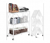 Kitchen Folding Rack 3 Layers White  - Similar Product Imag - ID 7144337