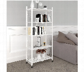 Kitchen Folding Rack 5 Layers White Metal Body  - Similar Product Imag - ID 7144340