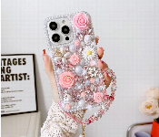 Luxury Bling Crystal Rhinestone Glitter Diamond iPhone 15 Pro Max Case Cover  - Similar Product Imag - ID 7144511