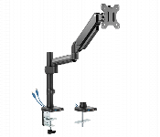 Single Monitor Gas Spring Arm SKILL TECH SH T26 C012UP 17 to 32 Inch With USB Ports  - Similar Product Imag - ID 7144523