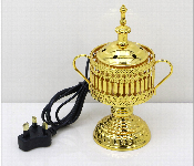 ELECTRIC INCENSE BURNER GOLD YC144  - Similar Product Imag - ID 7144541