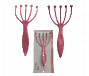 Set of 3 Scalp Massagers for Relaxation and Hair Care Front View - ID 7144648