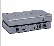 HDMI EXTENDER KVM 120M THRU CAT6 USB AUX IR  4K 1080P GREEN BOX  - Similar Product Imag - ID 7144951