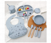 Baby Dining Set Soft Silicone Feeding  - Similar Product Imag - ID 7145079