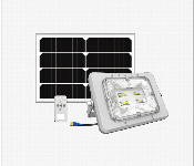 Solar Flood Light 100W 5V mono by Elant  - Similar Product Imag - ID 7145350