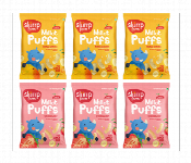 Slurrp Farm Teething Puffs Combo  Mango Banana And Strawberry 6 X 15G  - Similar Product Imag - ID 7147400