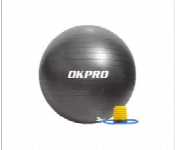 Gym Ball With Pumper 75 Cm Black  - Similar Product Imag - ID 7147453