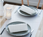 Duni Napkin Crystal 48 X 48 Cm White  - Similar Product Imag - ID 7147456