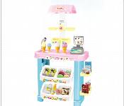 Super Fun Kids Ice Cream Shop Playset 47 Pieces Set Kitchen Pretend Play Toys  - Similar Product Imag - ID 7147477