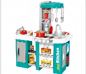 47 Piece Kitchen Playset With Lights And Music For Pretend Play  - Similar Product Imag - ID 7147483