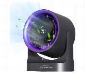 Portable Small Fan Wall Mounted Or Usb Powered Desk Fan Quiet Operation With Led Display 3600Mah  - Similar Product Imag - ID 7147552