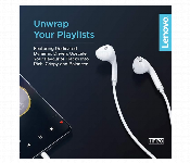Lenovo 3.5Mm Half In Ear Wired Earphone Hf170  - Similar Product Imag - ID 7147671