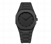 Arabic Numeral Wristwatch Black Matte Stainless Steel Band Analog Watch With Octagonal Case  - Similar Product Imag - ID 7147730