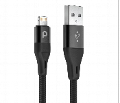 Porodo Aluminum Braided Usb A To Lightning Cable 1.2M  - Similar Product Imag - ID 7147903