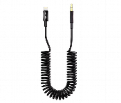 Porodo Lightning To Aux Coil Cable 1.2M  - Similar Product Imag - ID 7147971