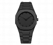 Arabic Aura Wristwatch Black Matte Stainless Steel Band Analog Watch With Octagonal Case  - Similar Product Imag - ID 7147977