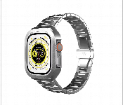 Levelo Royal Stainless Steel Strap And Case For Apple Watch Strap 49Mm  - Similar Product Imag - ID 7147986