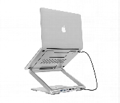 Levelo Aero Link Magnetic Design Laptop Stand Silver  - Similar Product Imag - ID 7148012