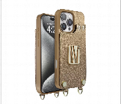 Levelo Serena Leather Case For Iphone 16 Pro Gold  - Similar Product Imag - ID 7148057
