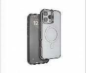 Levelo Elio Pc Case With Camera Ring Stand For Iphone 16 Pro Titanium  - Similar Product Imag - ID 7148084