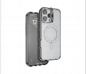 Levelo Elio Pc Case With Camera Ring Stand For Iphone 16 Pro Max Titanium  - Similar Product Imag - ID 7148090