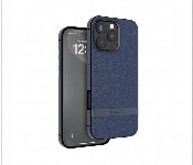 Levelo Pelle Leather Case For Iphone 16 Pro Blue  - Similar Product Imag - ID 7148100