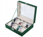 Green Lion Classic Watch Box 10 Slots With Glass  - Similar Product Imag - ID 7148147