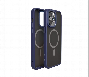 Levelo Magsafe Kayo Iphone 14 Pro Max Matte Back Case Blue  - Similar Product Imag - ID 7148174
