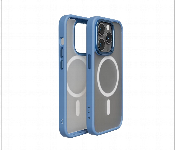 Levelo Magsafe Kayo Iphone 14 Pro Matte Back Case Matte Clear Blue  - Similar Product Imag - ID 7148178