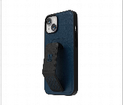 Levelo Morphix Gripstand Iphone 14 Pu Leather Case Storm Blue  - Similar Product Imag - ID 7148188