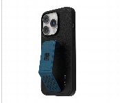 Levelo Morphix Gripstand Iphone 14 Pro Pu Leather Case Pacific Blue  - Similar Product Imag - ID 7148226