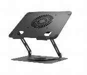 Green Lion Adjustable Laptop Stand With Cooling Fan . Black  - Similar Product Imag - ID 7148252